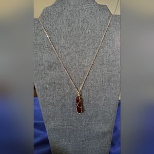 Red crystal Necklace